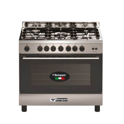 Bompani 90X60 Cm Gas Cooker BO693ND/L (Plus Extra Supplier&#39;s Delivery Charge Outside Doha)