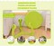 LANNY Kids Nursery Dining Table TB150 Environmentally Plastic for 1-5 years old Child Pink