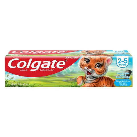 Colgate Bubble Fruit Kids Toothpaste 2 to 5 Years 50ml
