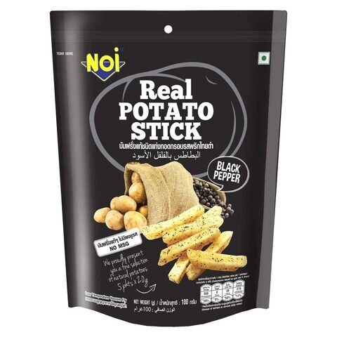 Noi Real Black Pepper Flavoured Potato Sticks 100g