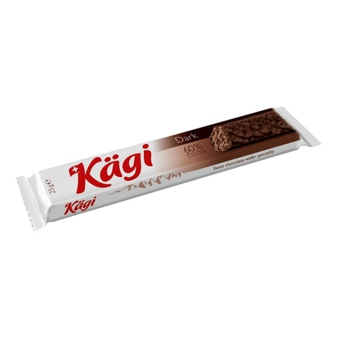 Kagi Wafer Biscuit Dark Chocolate Bar 25g