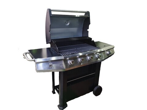 Buy GAS BBQ GRILL WITH SIDE STOVE Online Shop on Carrefour UAE