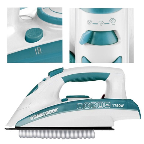 Buy Black Decker Steam Iron 1750W X1600 Online Shop Electronics