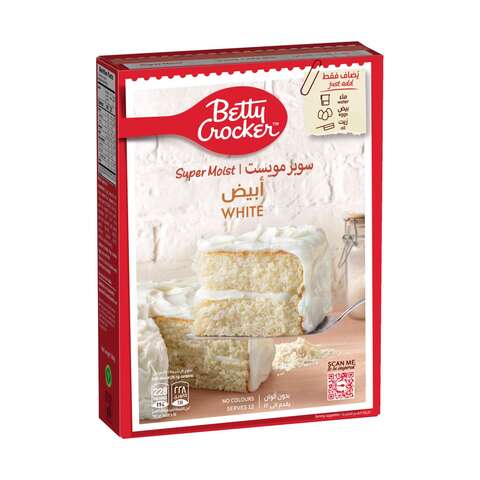 Betty Crocker Super Moist White Cake Mix 510g