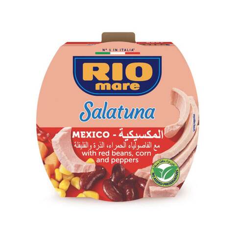 Rio Mare Salatuna Mexico With Red Beans Corn And Peppers 160g
