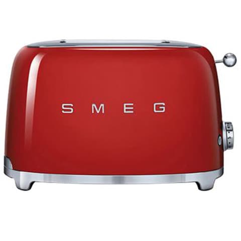 Smeg 50&#39;s Style Toaster 950W TSF01RDUK Red