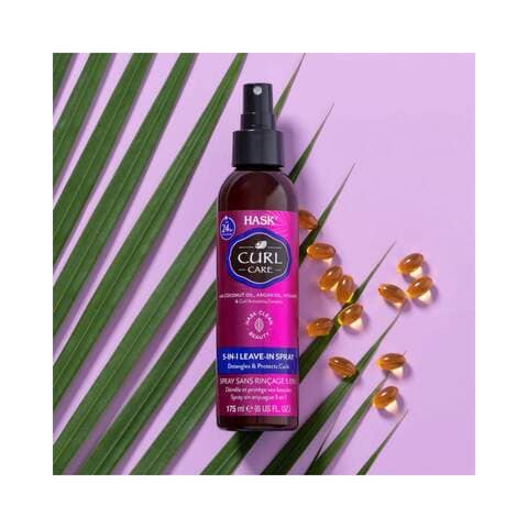 Hask 5-In-1 Leave-In Spray Curl Care Red 175ml