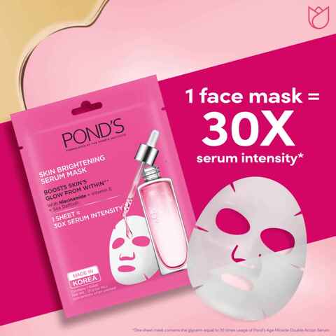 Pond&#39;s  Serum Sheet Mask Skin Brightening 21ml