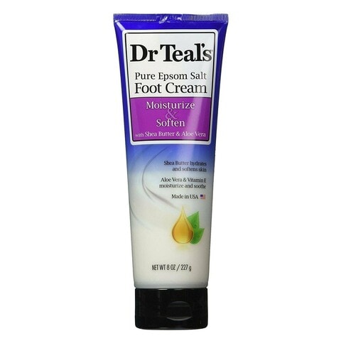 Dr Teal&#39;s Foot Cream With Shea Butter And Aloe Vera White 227g
