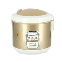 Olsenmark 3 In 1 Rice Cooker - 1.2L Keep Warm upto 8 hours - Non-Stick Coated Inner Pot for Easy Cleaning - Cook and Automatic Keep Warm Function | 2 Years Warranty
