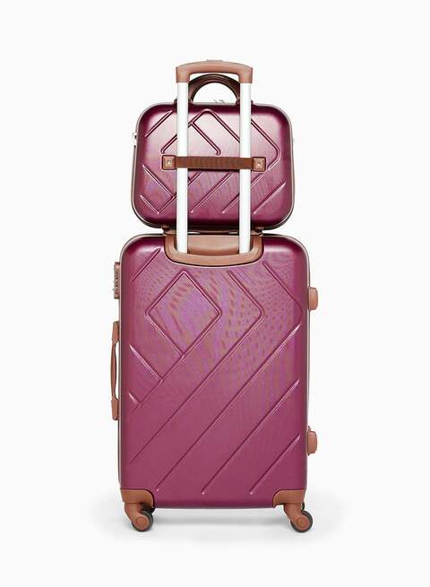 Partner 4 Piece Trolley Travel Luggage Set With TSA Lock