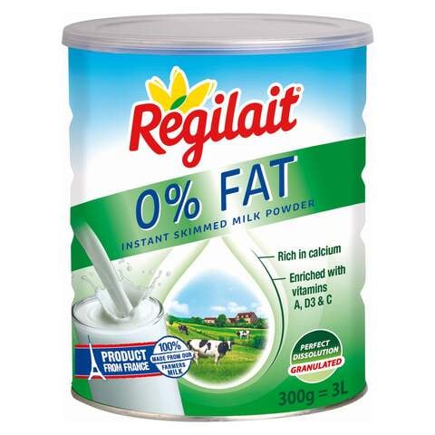 Regilait No Fat Instant Skimmed Milk Powder 300g