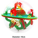 Buy Generic Intellect 3D Maze Ball Best Gift Independent Play For Children 7-15 Years Containing 100 Challenging Barriers in Saudi Arabia