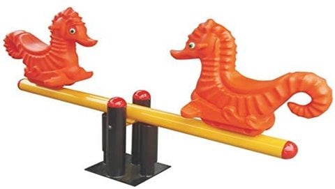 Rainbow Toys - Double seahorse spring rider seesaw RW-15234