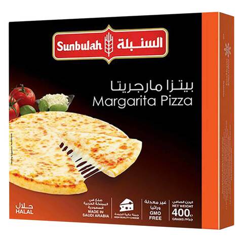 Buy Sunbulah Margarita Pizza 400g Online Shop Frozen Food On Carrefour Uae