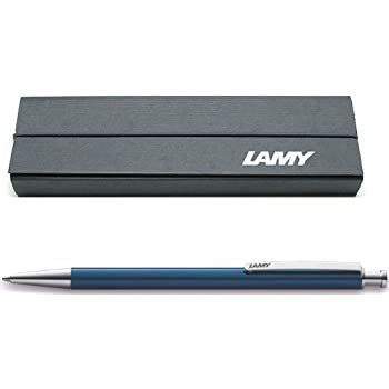 LAMY st Nautic Blue Ball Pen, Black Medium Refill M16