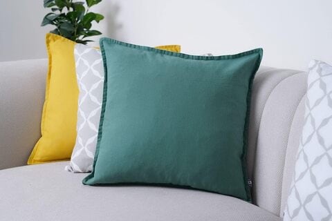 Teal and best sale grey cushion covers