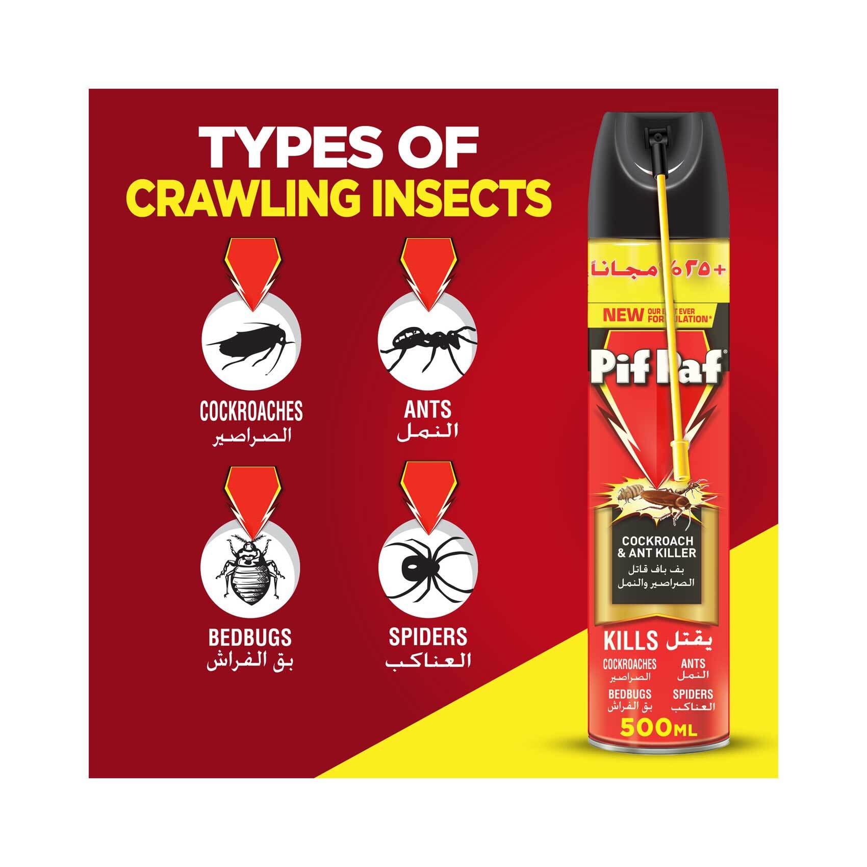 Vape roach killer spray for crawling insects 400ml