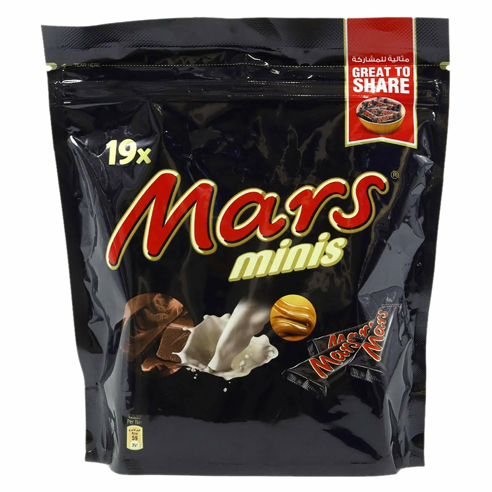 Buy Mars Minis Chocolates 247g Online Shop Food Cupboard on Carrefour UAE