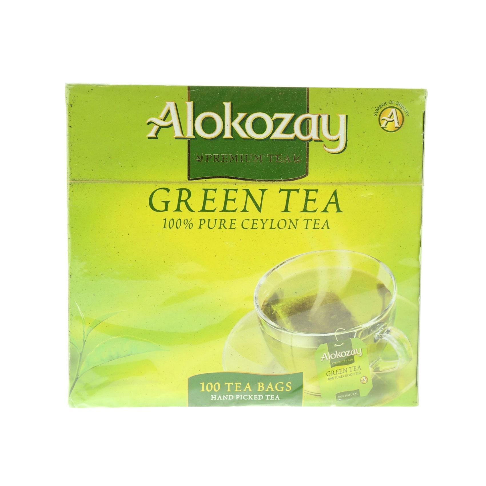 Buy Alokozay Green Premium Tea 200g Online Shop Beverages on