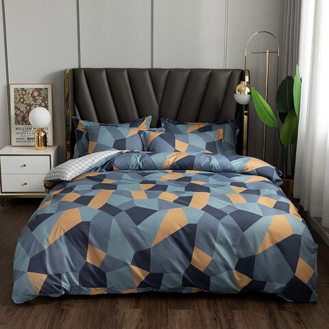 Double duvet and pillow hot sale set