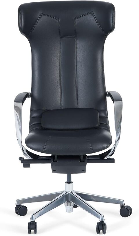 Real leather deals computer chair