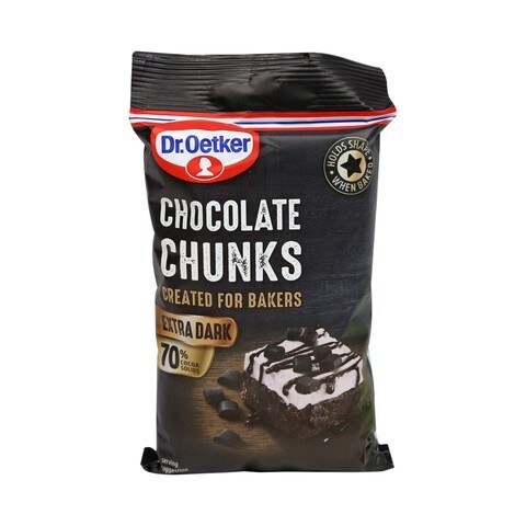 Dr Oetker Dark Chocolate Chunks 100g