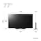 LG TV - 77-inch OLED 4K UHD Smart - OLED77B36LA