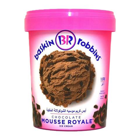 Buy Baskin Robbins Ice Cream Chocolate Mousse Royale L Online Shop Frozen Food On Carrefour