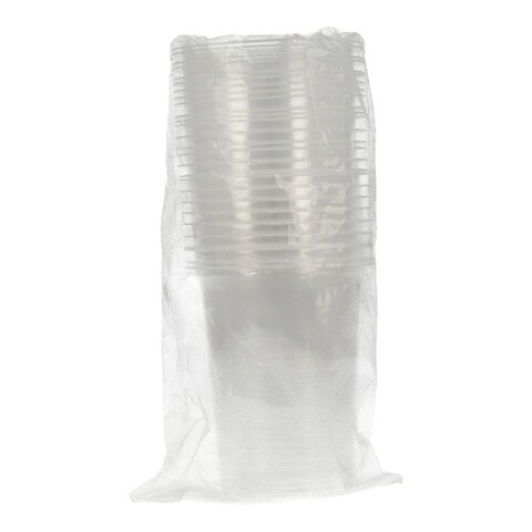 Disposable Transparent Glass 200 ml 25 pcs