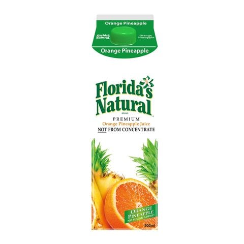 فلوريدا ناتشورال عصير برتقال وأناناس طبيعي 900 مل