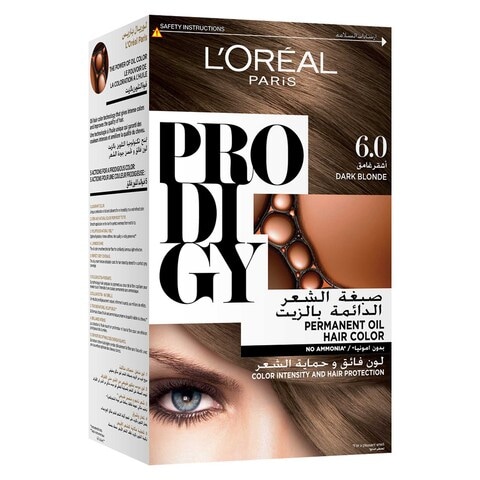 Buy L'Oreal Paris Prodigy Ammonia Free Permanent Oil Hair Colour  Dark  Blonde Online - Shop Beauty & Personal Care on Carrefour UAE
