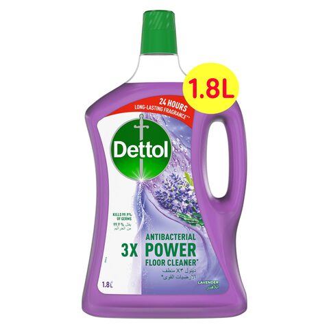 Dettol 3x Power Antibacterial Floor Cleaner Lavender 1.8L