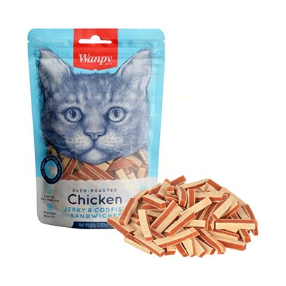 Wanpy cat hot sale treats