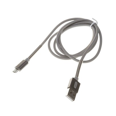 Buy XOMicro USB Cable Alluminium 1M Gray Online - Shop Smartphones