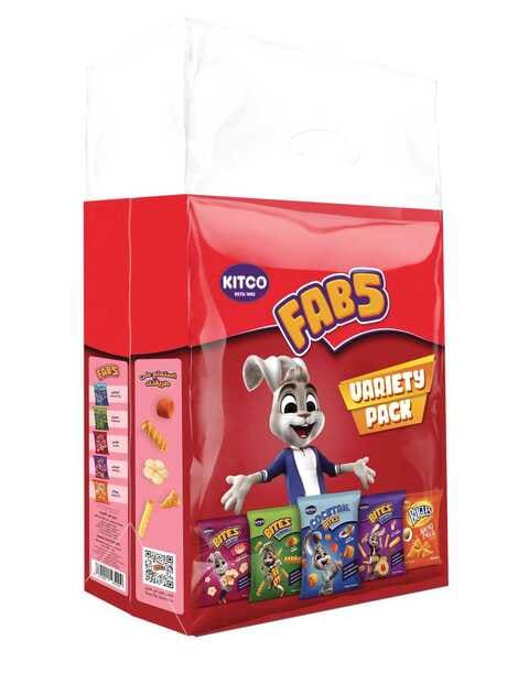 Kitco Fabs Snacks Assorted 18g X Pack Of 20