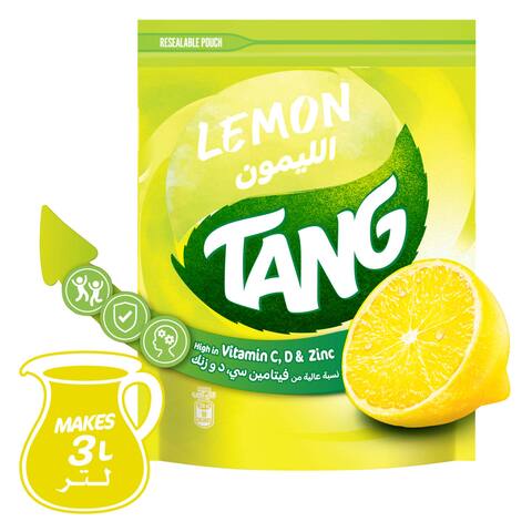 تانج مسحوق شراب الليمون ظرف كبير يصنع 3 لتر، 375 جرام