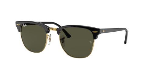 Ray-Ban Full Rim Polarized Clubmaster Sunglasses RB3016 W0365