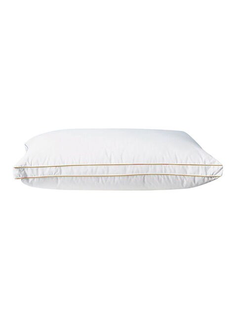 CottonHub 2-Piece Cotton Blend Pillow set White 50x75centimeter Cotton White