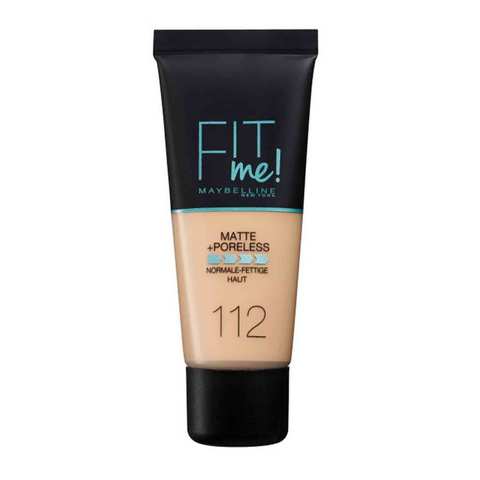 Maybelline Fit Me Foundation Soft Beige No.112