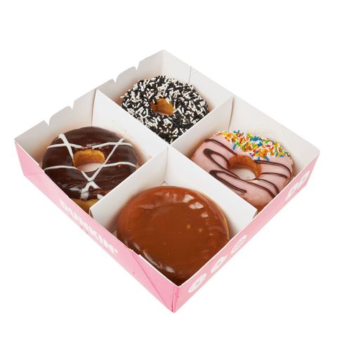 Dunkin Donuts 4-Piece Box