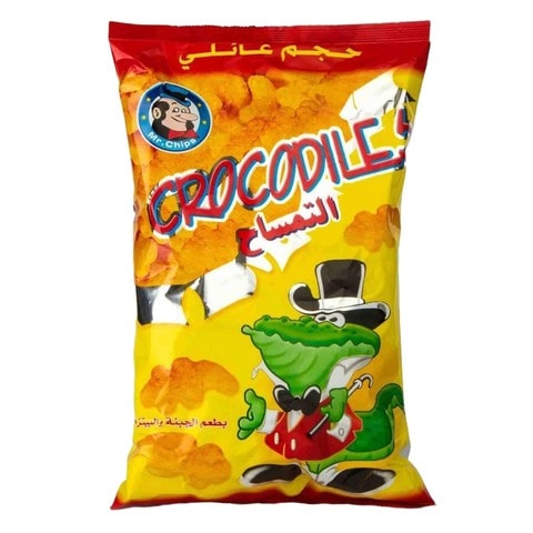 Mr.Chips Crocodiles Pizza And Cheese Flavor 22 Gram