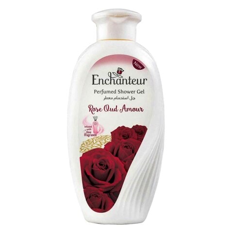 Enchanteur Rose Oud Amour Perfumed Shower Gel 250ml