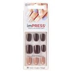 Buy imPRESS False Accent Nails BIPA170 Multicolour 30 count in UAE