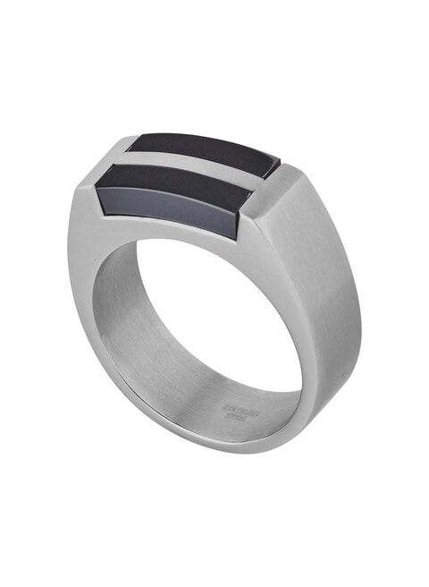 Stainless steel deals rings for men