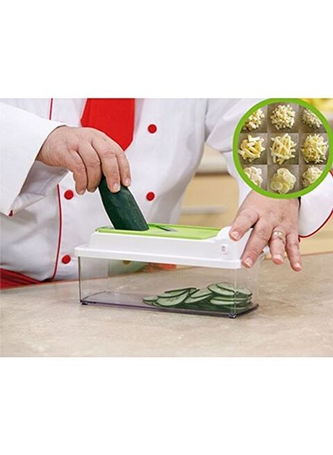 Nicer Dicer Quick - Vegetable slicer - Green