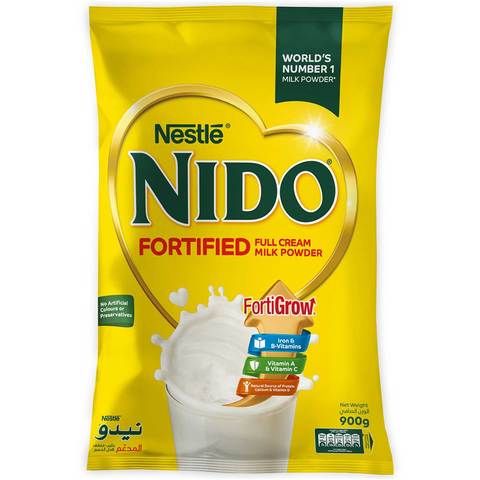 Nestl&eacute; Nido Fortified Milk Powder 900g Pouch