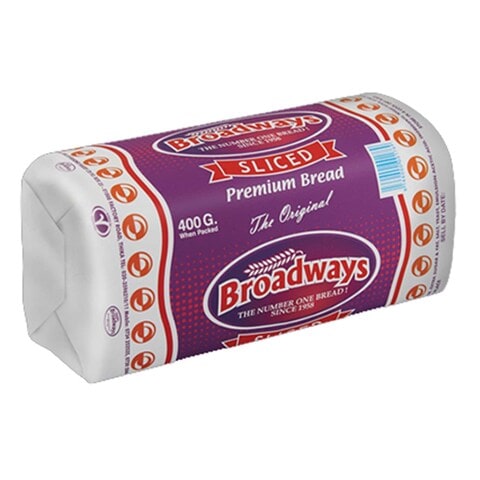 Broadways Premium Sliced Bread 400g