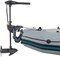 Intex Watersport&#39;s 12V Transom Mount Trolling Outboard Motor, Black, One Size
