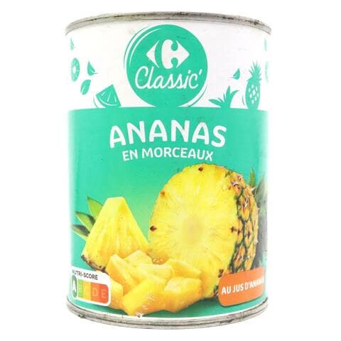 Carrefour Classic Pineapple With Syrup 340g